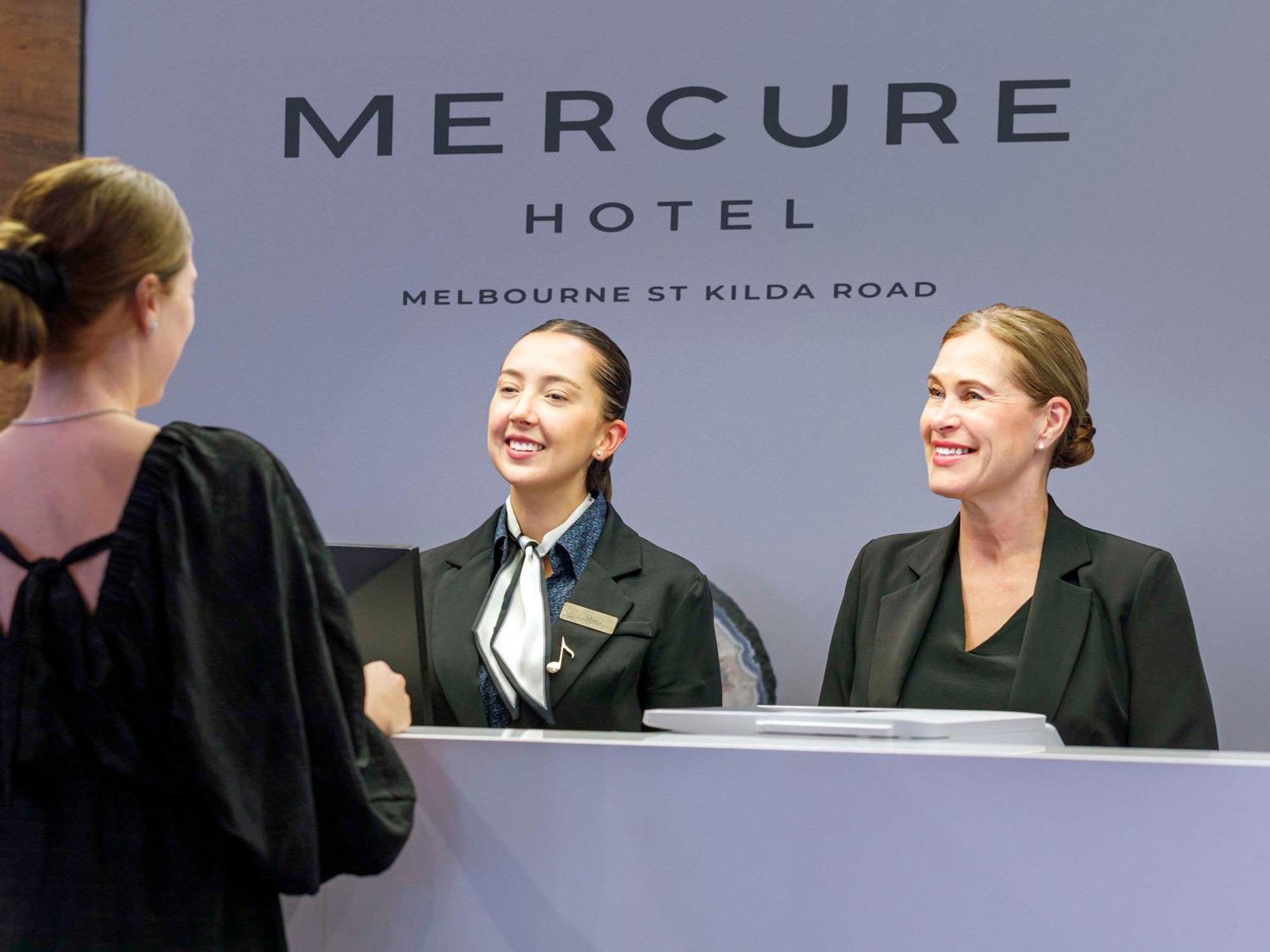 Mercure Melbourne St Kilda Road Bagian luar foto
